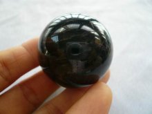 他の写真1: 天然黒水晶丸玉　36mm　026