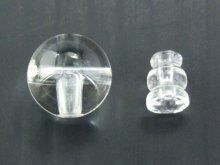 他の写真1: 念珠用　クリスタル親玉、ボサセット　10mm　12mm