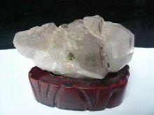 他の写真1: 天然水晶クラスタ　トルマリン共生石　座付き　291g　040