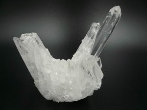 画像1: 天然水晶クラスター 222g  　542