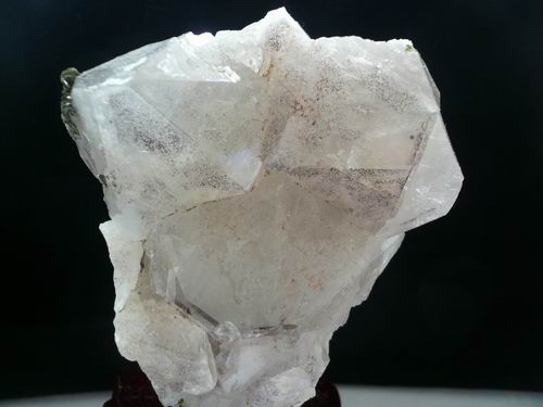 画像: 天然水晶クラスタ　ファントム、トルマリン共生石　座付き　284g　029